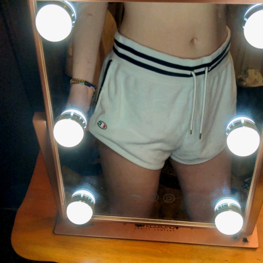 Champion white women's shorts